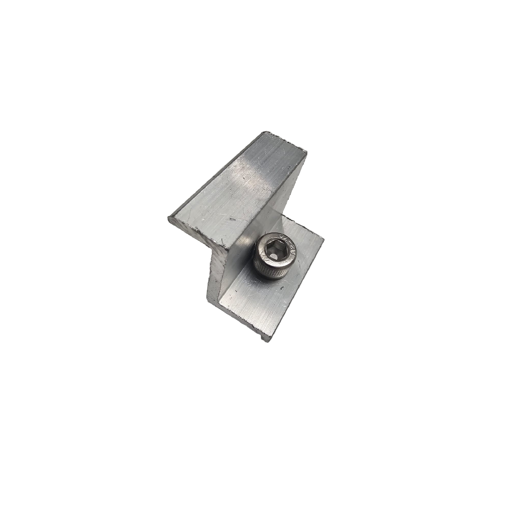 End clamp 30mm Assembly-P2000 Aluminium