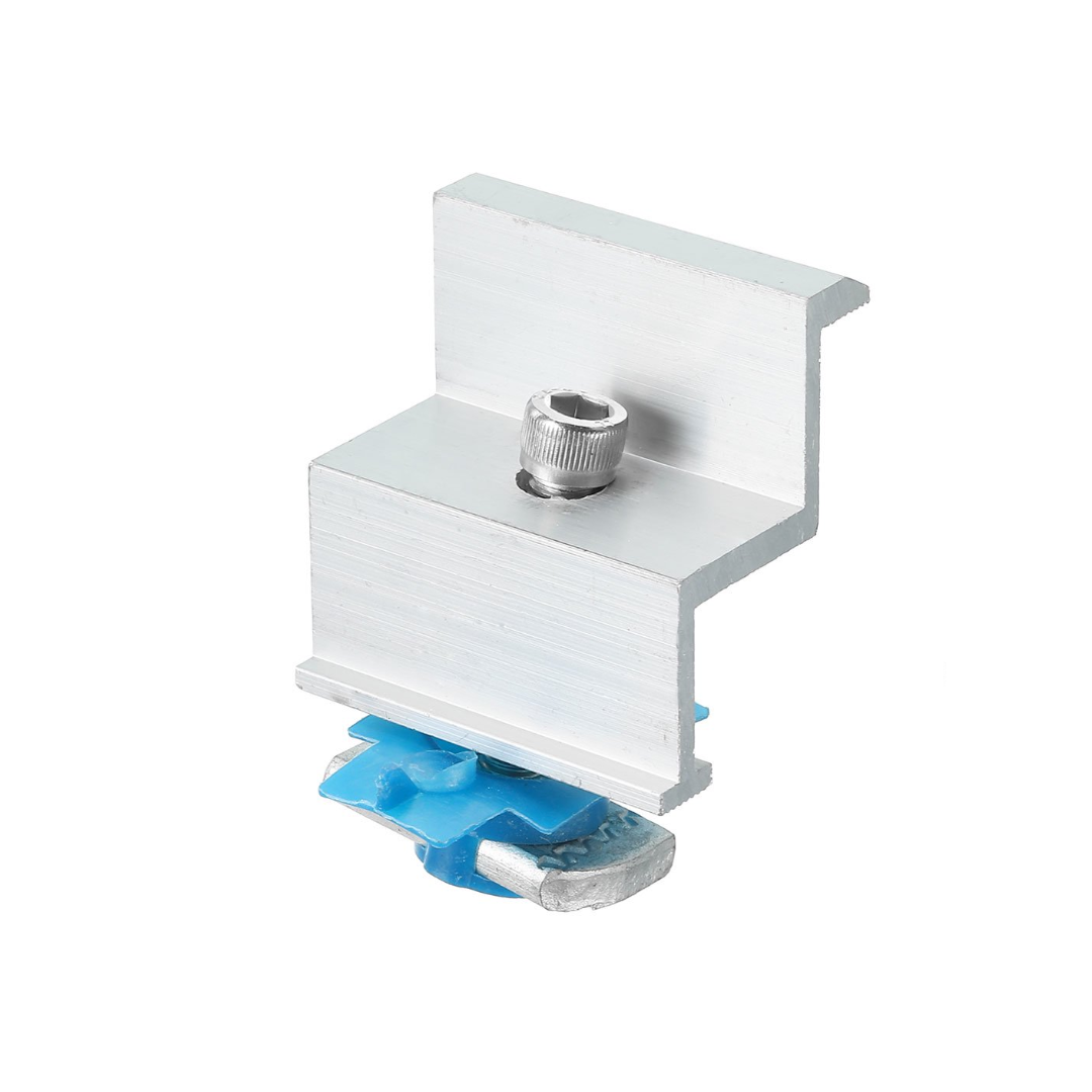 End clamp 30mm Assembly-P2000 Galvenized