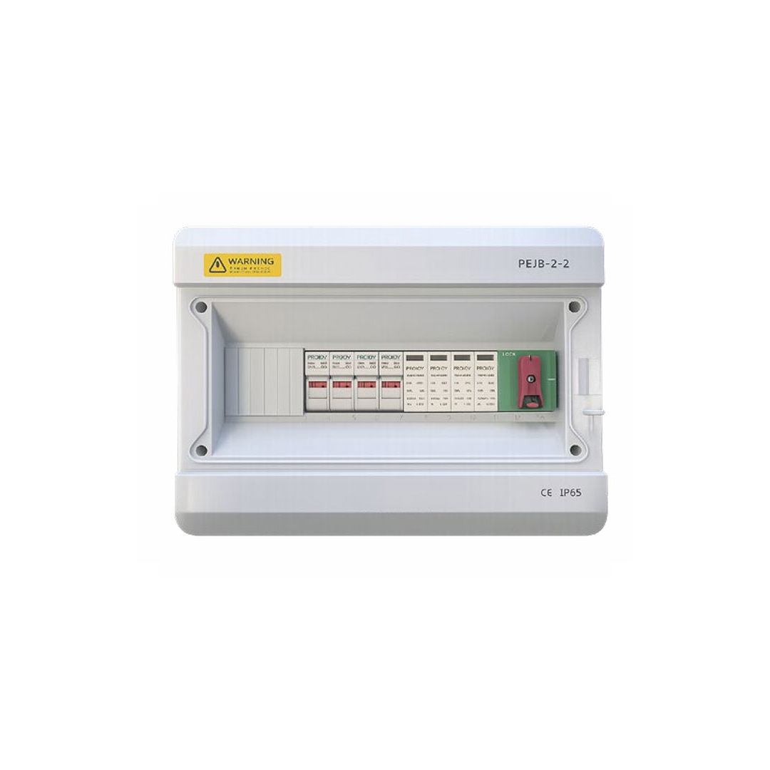 Ip65 13Ways Pc Box , With Busbar, 2 Strings Input /2 Strings